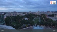 Archiv Foto Webcam Wiener Burgtheater 04:00