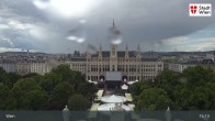 Archived image Webcam Vienna - Burgtheater 14:00