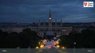 Archiv Foto Webcam Wiener Burgtheater 04:00