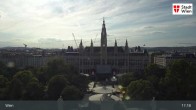 Archived image Webcam Vienna - Burgtheater 16:00