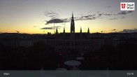 Archiv Foto Webcam Wiener Burgtheater 18:00