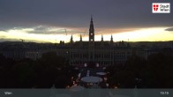 Archived image Webcam Vienna - Burgtheater 18:00