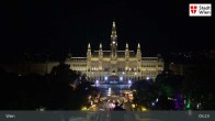 Archiv Foto Webcam Wiener Burgtheater 04:00