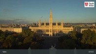 Archiv Foto Webcam Wiener Burgtheater 08:00