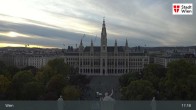 Archived image Webcam Vienna - Burgtheater 16:00