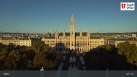 Archived image Webcam Vienna - Burgtheater 02:00