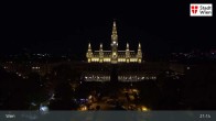 Archived image Webcam Vienna - Burgtheater 20:00
