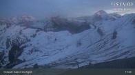Archiv Foto Webcam Saanerslochgrat (1.937m) 18:00