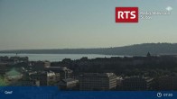 Archiv Foto Webcam Genfer - RTS Hochhaus 07:00