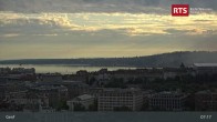 Archiv Foto Webcam Genfer - RTS Hochhaus 06:00