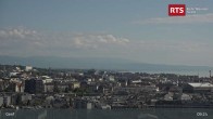 Archiv Foto Webcam Genfer - RTS Hochhaus 08:00