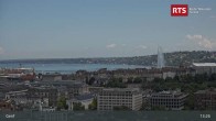 Archiv Foto Webcam Genfer - RTS Hochhaus 12:00
