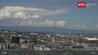 Archiv Foto Webcam Genfer - RTS Hochhaus 14:00