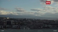 Archiv Foto Webcam Genfer - RTS Hochhaus 07:00