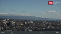 Archiv Foto Webcam Genfer - RTS Hochhaus 08:00