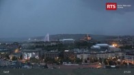 Archiv Foto Webcam Genfer - RTS Hochhaus 02:00