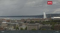 Archiv Foto Webcam Genfer - RTS Hochhaus 10:00