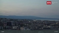 Archiv Foto Webcam Genfer - RTS Hochhaus 02:00