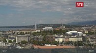 Archiv Foto Webcam Genfer - RTS Hochhaus 14:00