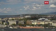 Archiv Foto Webcam Genfer - RTS Hochhaus 16:00