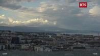 Archiv Foto Webcam Genfer - RTS Hochhaus 18:00