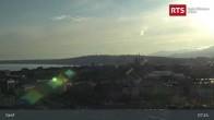 Archiv Foto Webcam Genfer - RTS Hochhaus 06:00