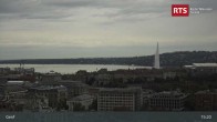 Archiv Foto Webcam Genfer - RTS Hochhaus 14:00