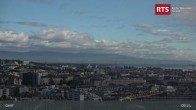 Archiv Foto Webcam Genfer - RTS Hochhaus 08:00