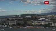 Archiv Foto Webcam Genfer - RTS Hochhaus 16:00