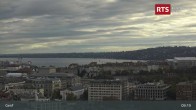 Archiv Foto Webcam Genfer - RTS Hochhaus 08:00