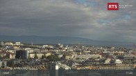 Archiv Foto Webcam Genfer - RTS Hochhaus 10:00