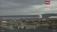 Archiv Foto Webcam Genfer - RTS Hochhaus 13:00