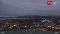 Archiv Foto Webcam Genfer - RTS Hochhaus 06:00