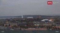 Archiv Foto Webcam Genfer - RTS Hochhaus 18:00