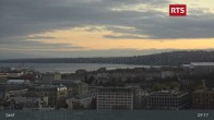 Archiv Foto Webcam Genfer - RTS Hochhaus 06:00