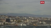 Archiv Foto Webcam Genfer - RTS Hochhaus 13:00