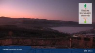 Archiv Foto Webcam Stausee Lipno - Lipensko 06:00