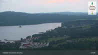 Archiv Foto Webcam Stausee Lipno - Lipensko 02:00