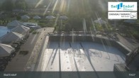Archiv Foto Webcam Außenbecken: Chiemgau Thermen 18:00
