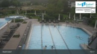 Archiv Foto Webcam Außenbecken: Chiemgau Thermen 18:00