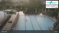 Archiv Foto Webcam Außenbecken: Chiemgau Thermen 18:00