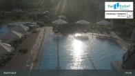 Archiv Foto Webcam Außenbecken: Chiemgau Thermen 18:00