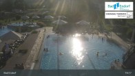 Archiv Foto Webcam Außenbecken: Chiemgau Thermen 18:00