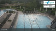 Archiv Foto Webcam Außenbecken: Chiemgau Thermen 18:00