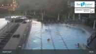 Archiv Foto Webcam Außenbecken: Chiemgau Thermen 18:00