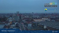 Archived image Webcam Munich (Bavaria) - Main Station 19:00