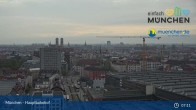 Archiv Foto Webcam München: Livestream am Hauptbahnhof 07:00