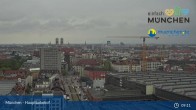 Archiv Foto Webcam München: Livestream am Hauptbahnhof 09:00