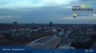 Archived image Webcam Munich (Bavaria) - Main Station 19:00