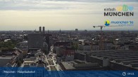 Archiv Foto Webcam München: Livestream am Hauptbahnhof 08:00